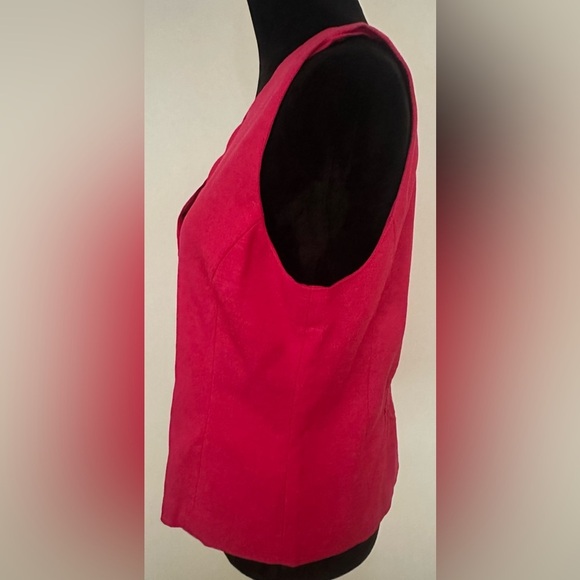 Cupio Blush Pink Scalloped Neck Pink Vest - Size L - NWT - Picture 4 of 7